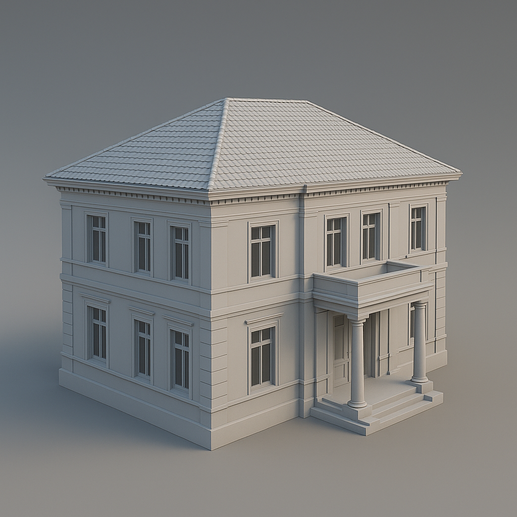 3D architectural modeling